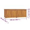 Patio Box 59.1"x19.7"x21.7" Solid Wood Teak