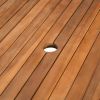 Patio Table 78.7"x39.4"x29.1" Solid Acacia Wood
