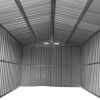 8'x12'ft Tool Shed - Charcoal Black